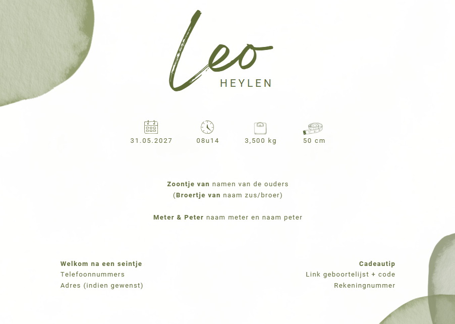 Layout Leo